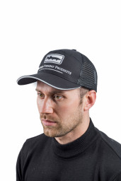 Бейсболка черная с сеткой Хольстер