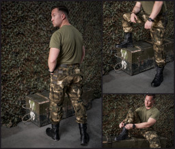 Брюки летний Смок, рипстоп-смесовая, мохТайгер