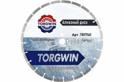 Диск 350х25,4х10х2,2 алмазный сегментный TORGWIN 