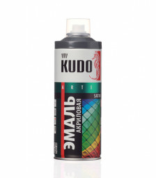 Эмаль универсальная акриловая KUDO Satin RAL 7001 серая