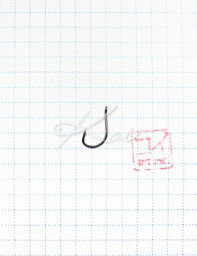 Крючок KOI "IDUMEZINA-RING", размер 6 (INT)/10 (AS), цвет BN (10 шт.)/175/