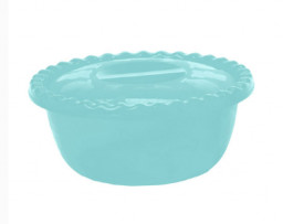 Миска 3,0 л пластик с крышкой в ассортименте