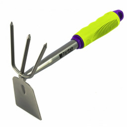 Мотыжка комби "трапеция" 3-х зуб обрез.рук-ка PALISAD