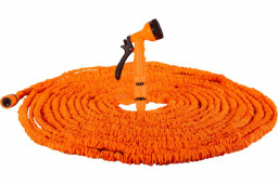 Набор для полива с растягивающимся шлангом 50м ВИХРЬ