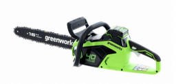 Пила аккумуляторная GREENWORKS GD40CS18K2 (40В 1АКБ х 2.0Ач и ЗУ)