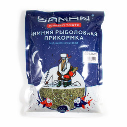 Прикормка Yaman Winter Taste Гранулы 3мм, Карась зимняя (анис), цв. зелёный, 700 г