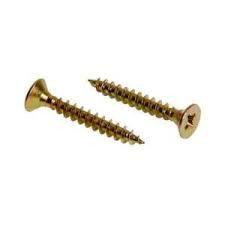 Саморез 3,5*45 крупный шаг желтопассированный КРЕПЫЖ ( 20 шт/уп)