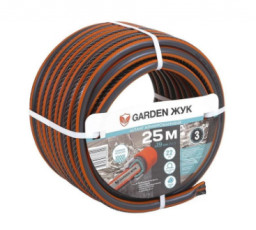 Шланг поливочный ПВХ армированный d=3/4 19мм 25м GARDEN ЖУК 8890-00