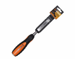 Стамеска-долото 12 мм 2 комп.усиленная рукоятка CrV Вихрь