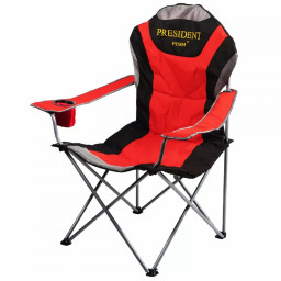 Стул President Fish FC750-99806H красно-черный