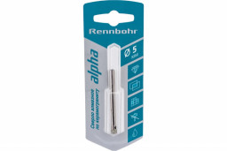 Сверло по керамограниту Ø 5 мм ц/хв Rennbohr алмазное