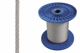 Трос D-4 мм. стальной DIN3055 / цена за метр