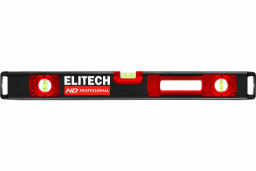 Уровень пузырьковый 1000 мм 3 глазка зеркальный глазок ELITECH HD